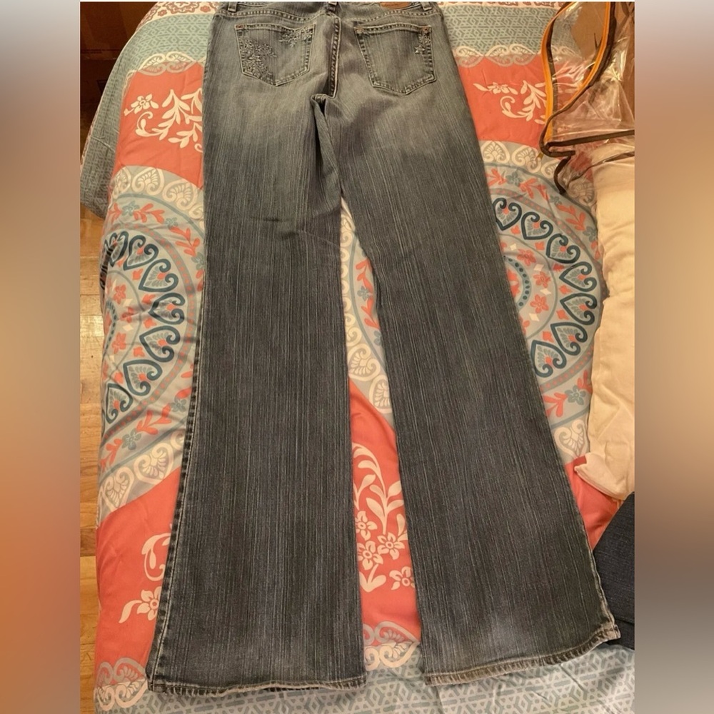 Eddie Bauer Embroidered Pockets Jeans Size 8L